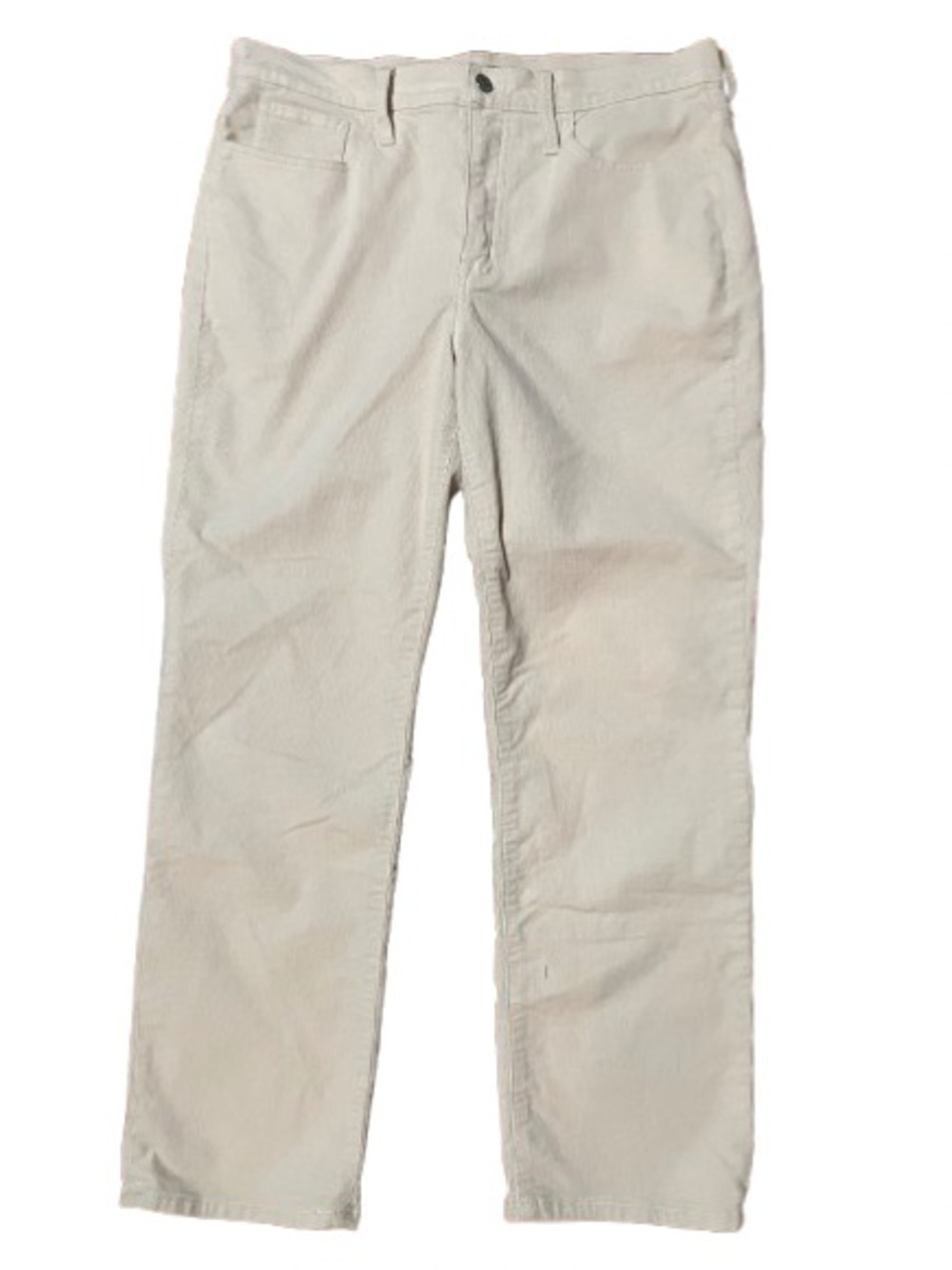 J. Crew Reimagined Corduroy Classic Straight Fit Pants - Cream Size 30P